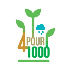 Logo of 4 pour 1000 which is partner of Myrolion Olive Oil