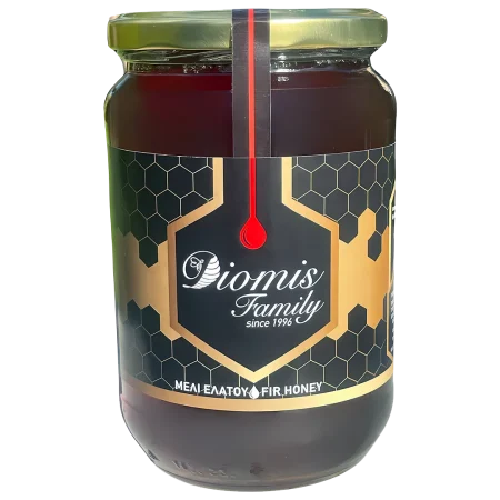 Product photo of fir organic honey from Diomis Family
